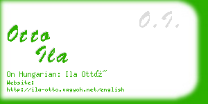 otto ila business card